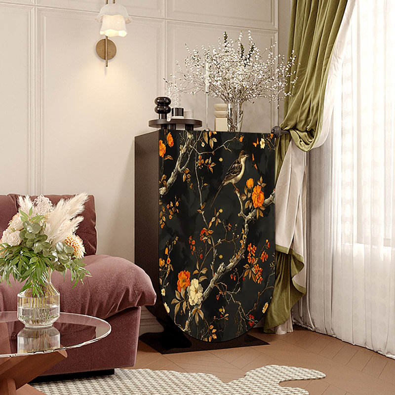 Armoire de rangement de salon français