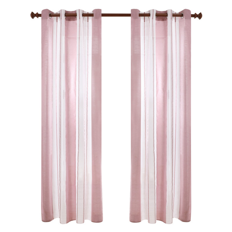 Dearious Pair, Width 140 x Drop 229 cm, Purple Red