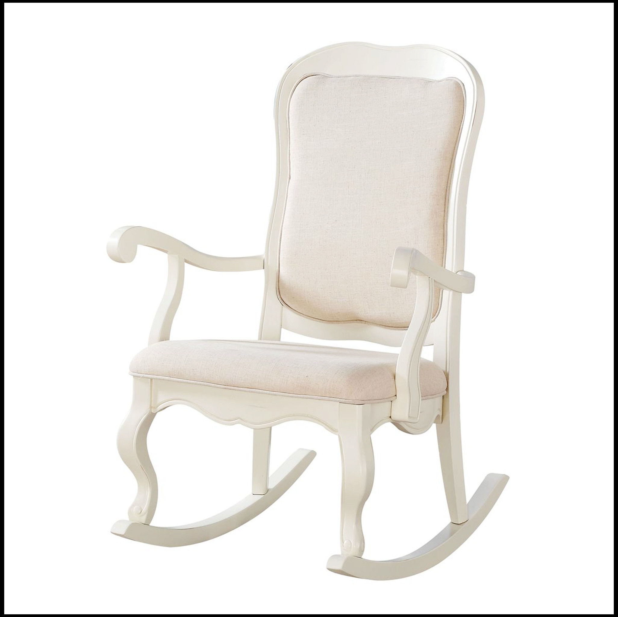 Sharan Rocking Chair Alcott Hill Sharan Rocking Chair in Fabric | Wayfair