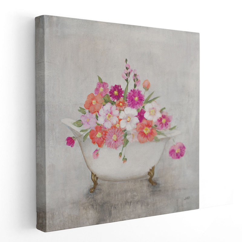 Bathing Beauty - Canvas Print Wall Art, 12" H x 12" W