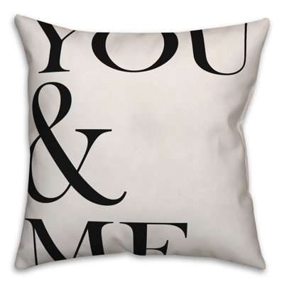  Coussin You and Me