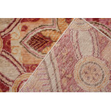 Distressed Homage Handmade Kilim Wool Floral Area Rug