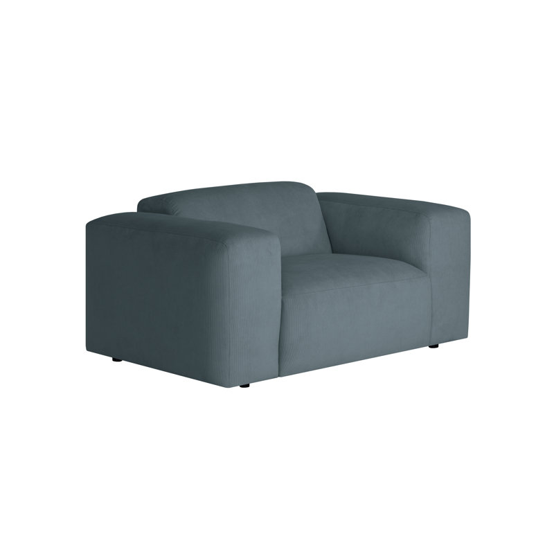 Chiodo Loveseat- small sofa element, Blue