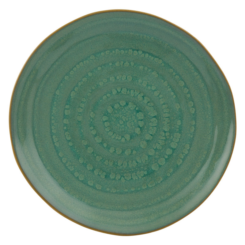 Gemstone Jade Stoneware Salad/Dessert Plate
