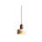 Modern Natural Stone And Wood Pendant Light