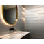 Carrelage mural de cuisine et de salle de bain style bord droit en verre de qualité diamant Forever Matte 3 po x 12 po-36935510