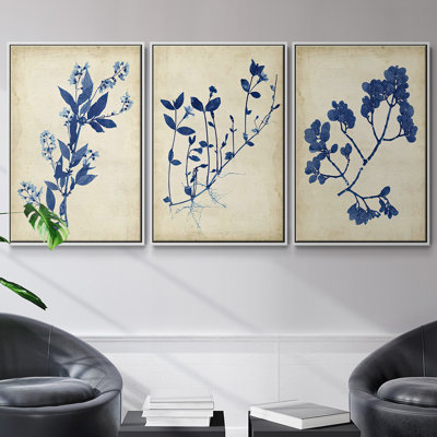 Liquide corail I, ensemble de 3 toiles encadrées sur toile