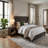 Arki Upholstered Wingback Bed-1000082017-1000082045