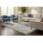 Tapis bleu clair / crème Omarion-29157484
