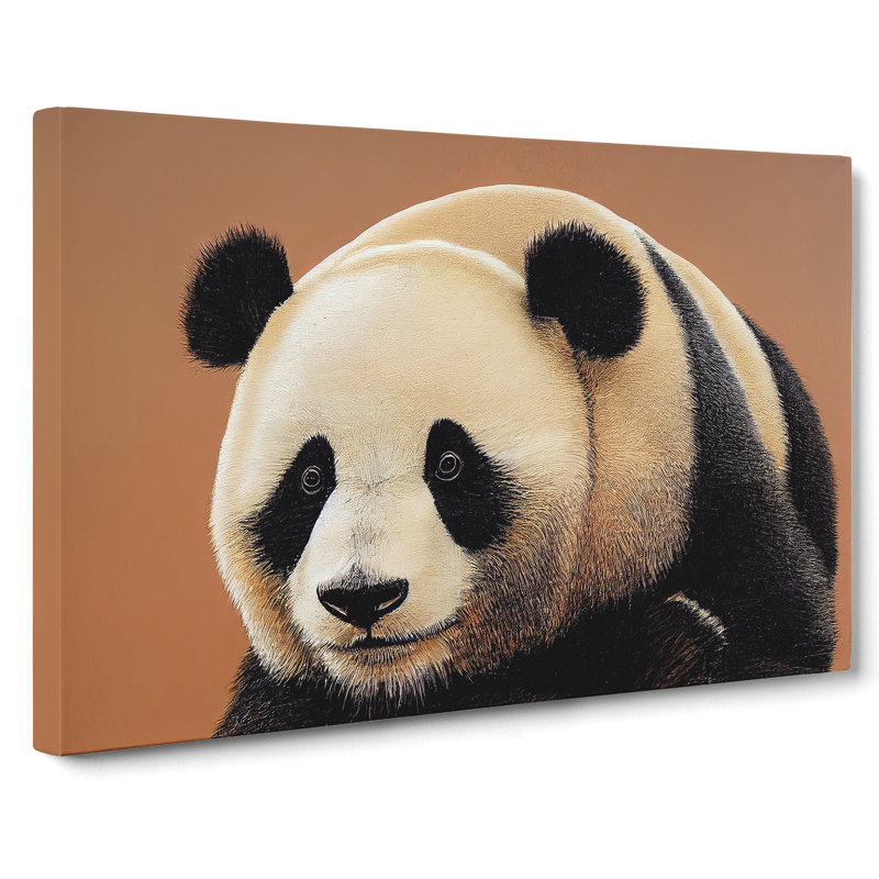 Phenomenal Panda - Wrapped Canvas, 35cm H x 50cm W x 3cm D