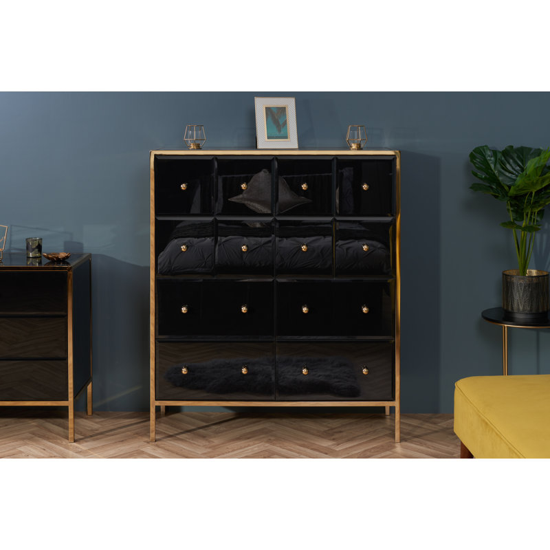 Cindy 12 Drawer 103Cm W Dresser