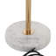 Lampe de table blanche 22,7 po