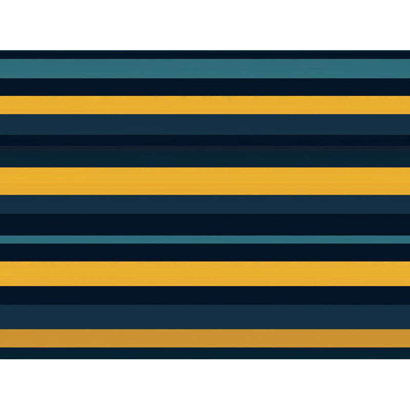 Machine Printed Duvet Cover, Queen Duvet Cover, Navy/Yellow