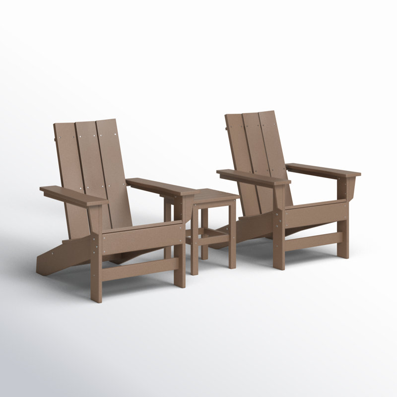 Ratcliff 3 Piece Seating Group, Weathered Wood