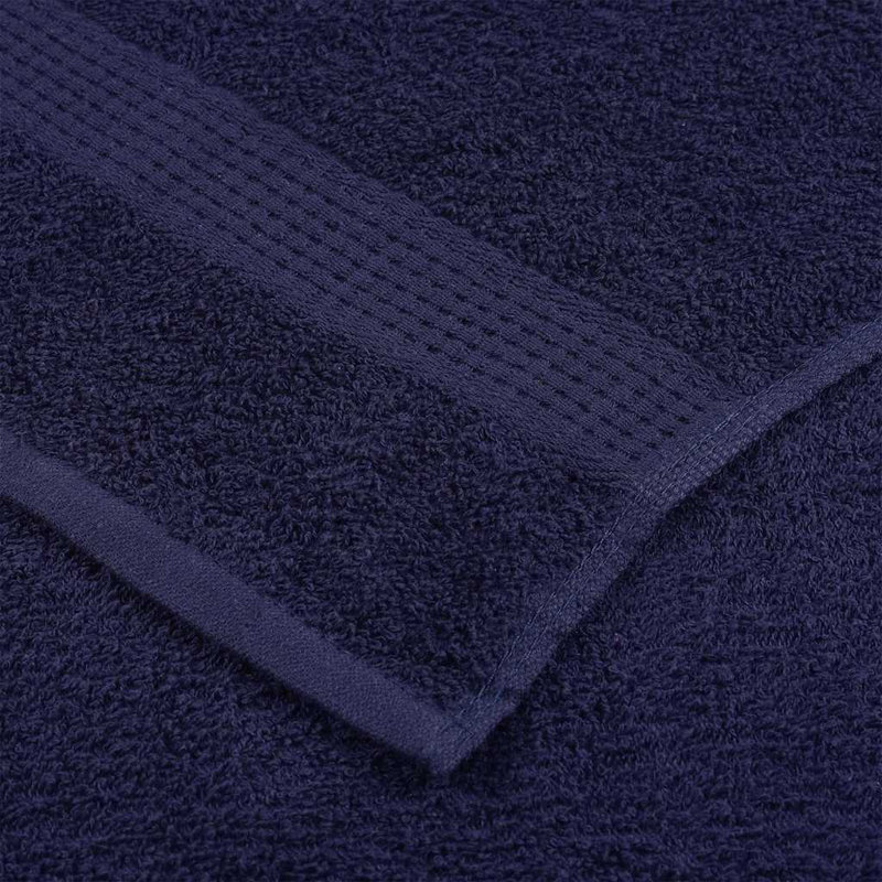 Rechell 100% Cotton Beach Towel, Navy blue