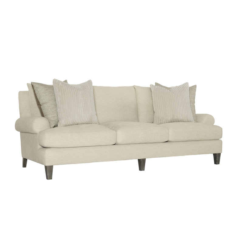 Isabella Sofa, Mocha, Cream Linen 1429-002