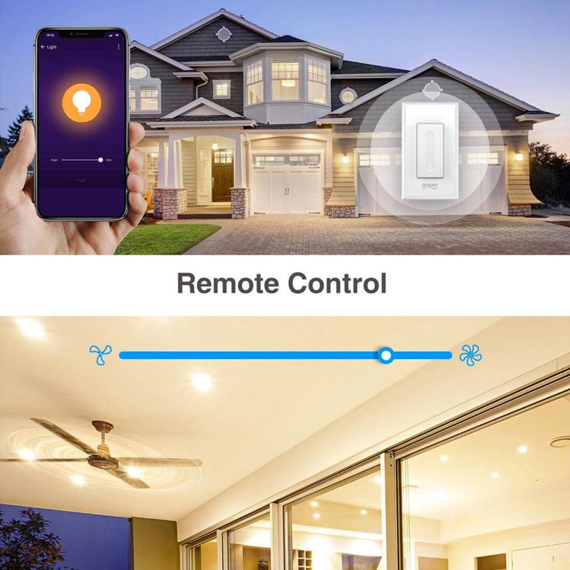 3 Tamper Resistant Digital Single Pole Dimmer