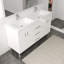 Ensemble de meuble-lavabo double autoportant 60 po Avalia-300837014