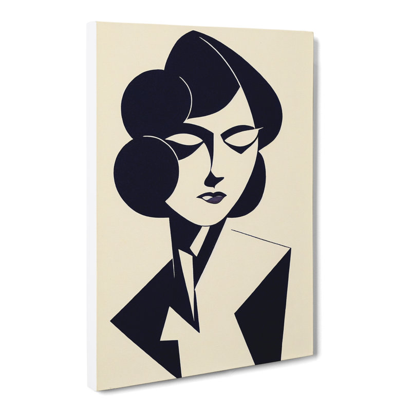 Woman Silhouette Vol.2 - Wrapped Canvas, 50cm H x 35cm W x 3cm D