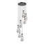Luminaire suspendu en verre épais 7 lumières Raindrop-271233208-271233207