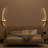 Nunci LED Plug-in Wallchiere, 2-Pack Orb Wall Sconces