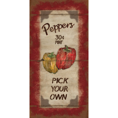 Pick Your Peppers - Painting Print