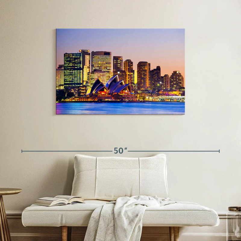 Rorry Sydney Financial Disctrict, 26" H x 39" W