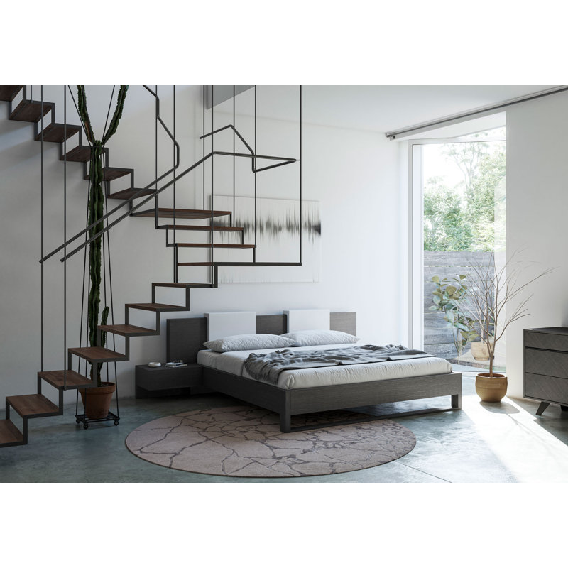 Monroe Bed, King, Wenge Black
