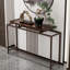 Nouvelle table de véranda en bois massif de style chinois.-559864678