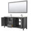 Ensemble de meuble-lavabo double 72 "avec miroir Daria-97900764-97900765-97900768