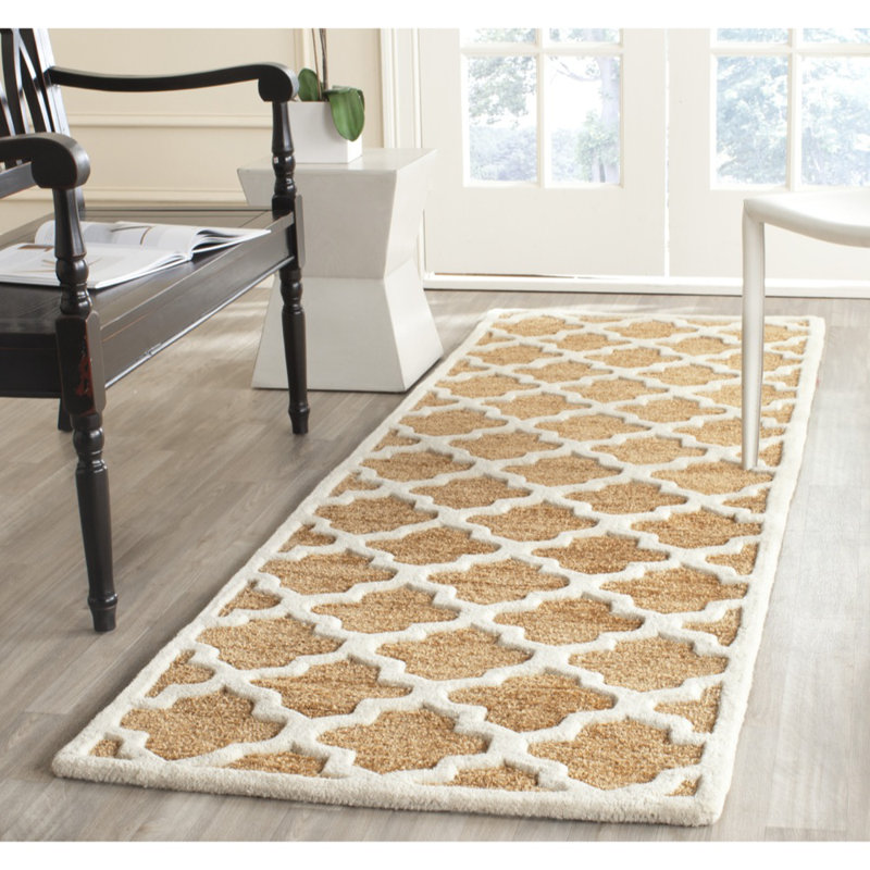 Precious Hand Tufted Performance Geometric Rug, Runner 2'6" x 12'