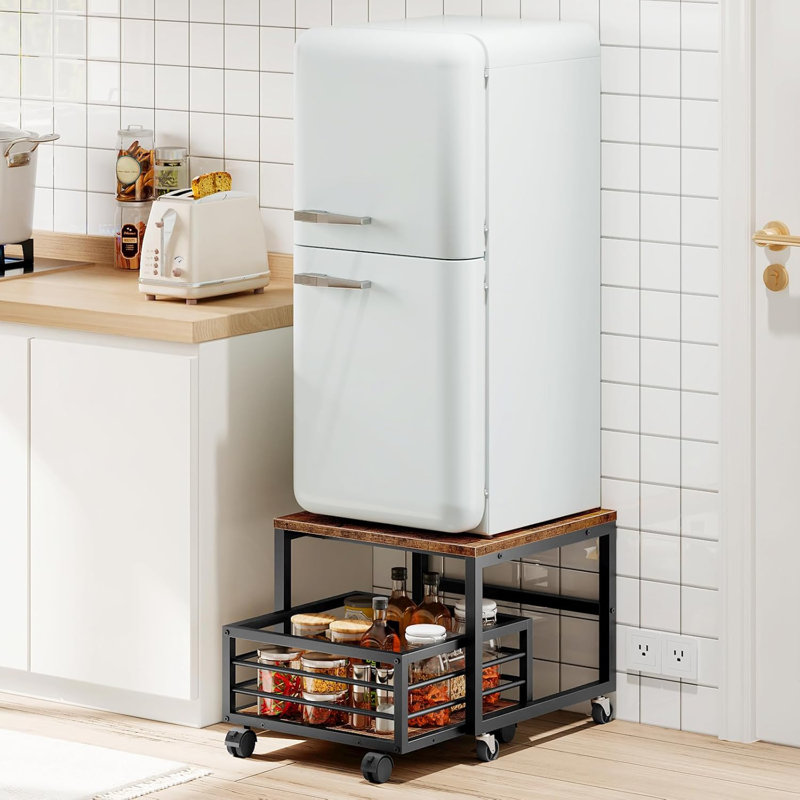 Equipped With A Movable Storage Basket