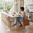 Guzzi Swivel Adjustable Height Bar Stool Modern Counter Stool Faux Leather Barstools With Metal Frame-114210756