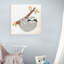 «Grey Sloth», peinture sur toile tendue-495968424