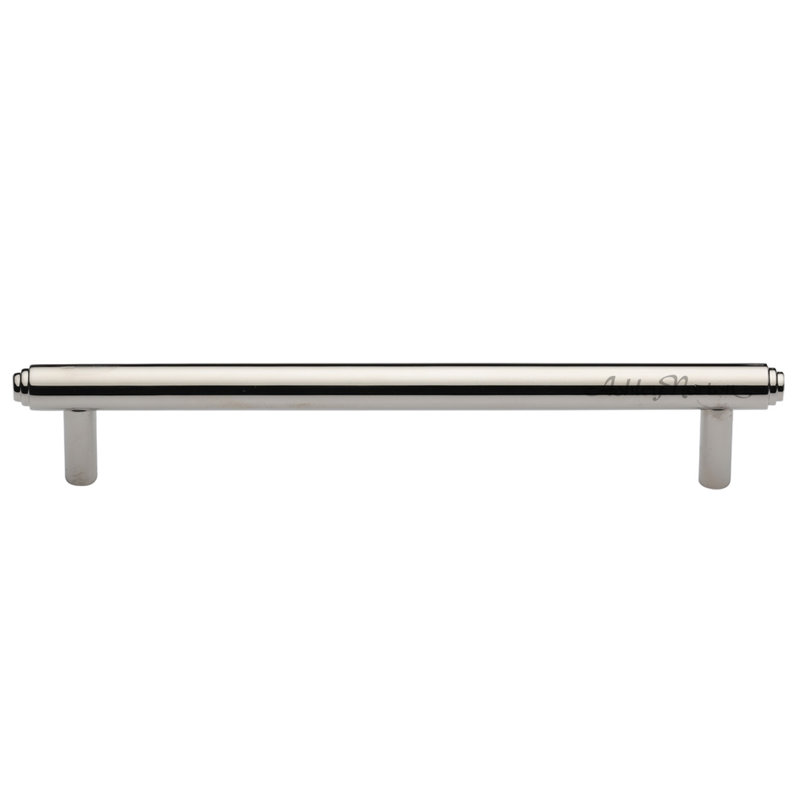 Poignée d'armoire Geneva, Nickel poli, 6"