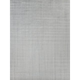 Robin Silk Striped Area Rug in Ivory/Gray
