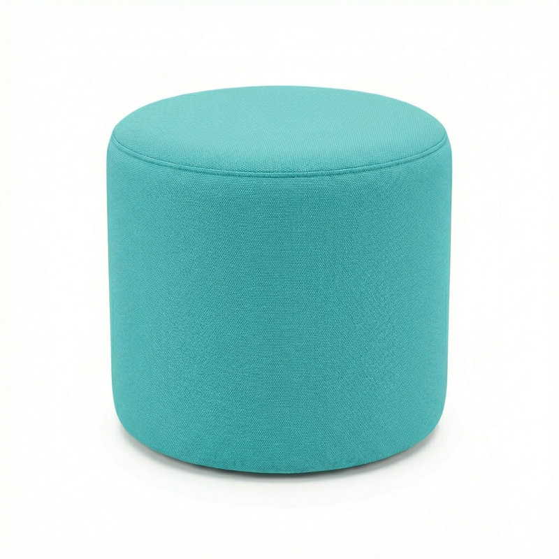 Pouf rond 18 "Lily Gardens, Aruba
