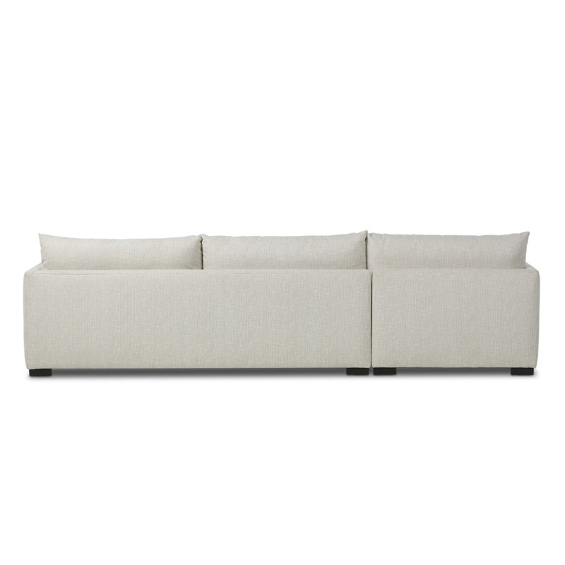 Wickham Chaise Sectional, 35" H x 126.5" W x 61" D, Left Arm Facing