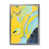 Impression argent sur toile encadrée