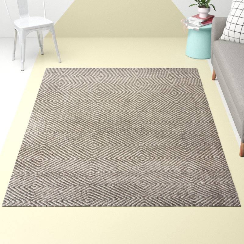 Bentley Geometric Hand Woven Area Rug, Rectangle 229 x 290cm