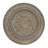 Round Braided Pouf - Dove Grey