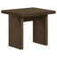 Vule Square Occasional Side End Table Walnut-98391865