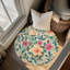 Tapis tressé Fresh Petals & Blooms-106464061