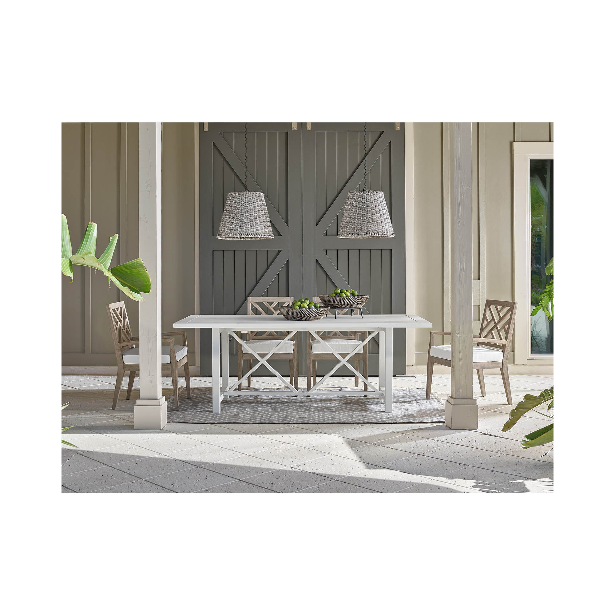 Augustine Outdoor Pendant, 18.5" H x 13.5" W x 13.5" D
