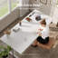 Adjustable Metal Base Standing Desk with Power Outlet-589867484-589867474