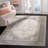 Aurelle Oriental Cream/Gray Area Rug-353110254