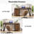 Syasia 59'' Computer Desk with 3 Drawers-997610298