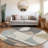 Daeira Orange Washable Indoor-Outdoor Rug - LOOMLAN-1858194227
