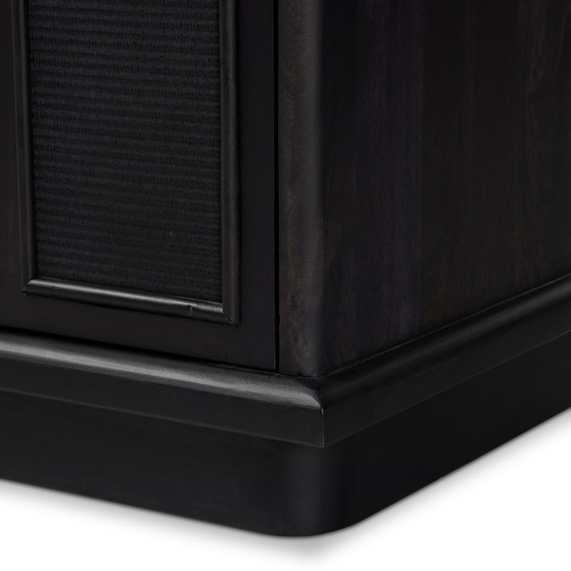 Arnaud Sideboard-Black Paper Cane