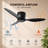 52-Inch Ceiling Fan without ligh